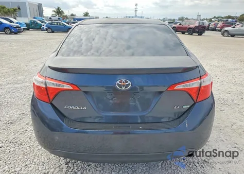 2015 Toyota Corolla Eco из США, поврежденный, VIN 5YFBPRHE0FP354317